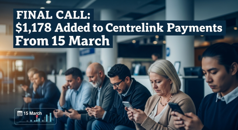 $1,178 Added to Centrelink Payments From 15 March