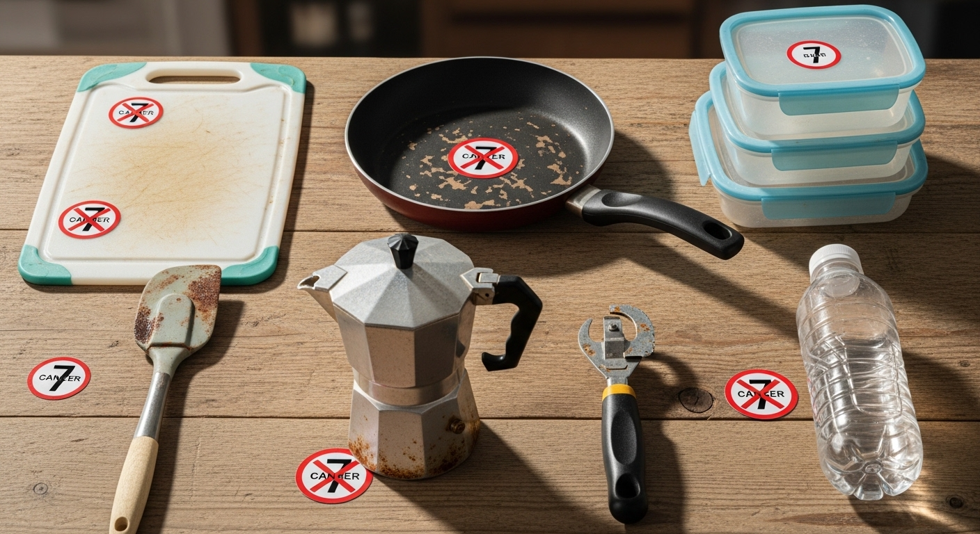 7 Cancer-Linked Kitchen Utensils to Consider Replacing