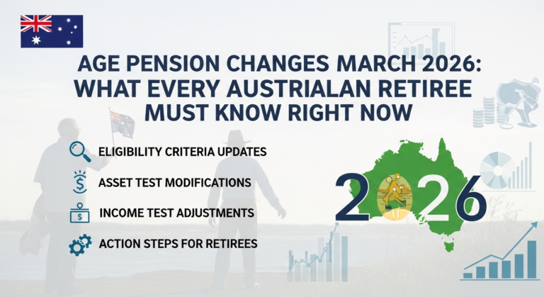 Age Pension Changes March 2026
