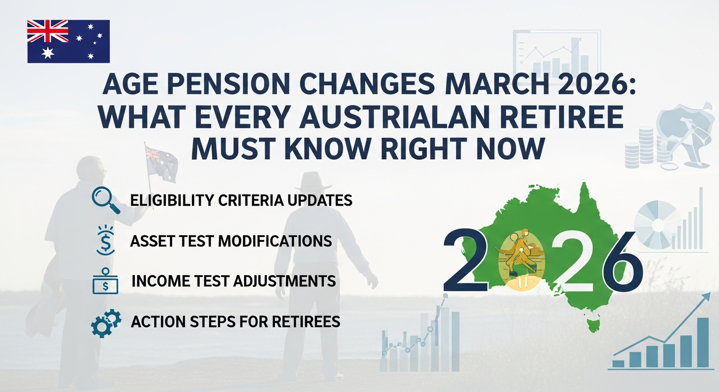 Age Pension Changes March 2026