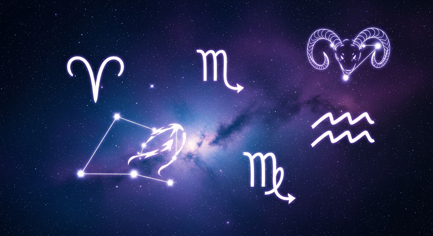 Aries, Scorpio, and Aquarius