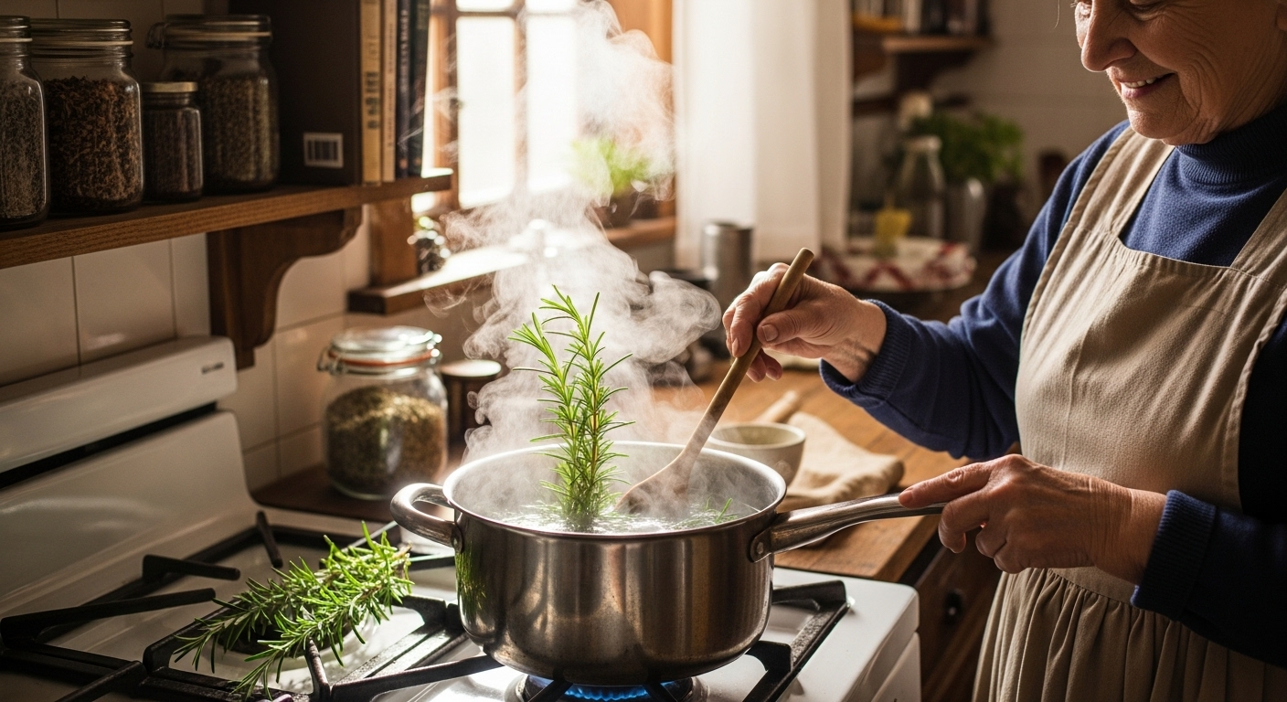 Boiling Rosemary Is the Best Home Tip I Learned from My Grandmother
