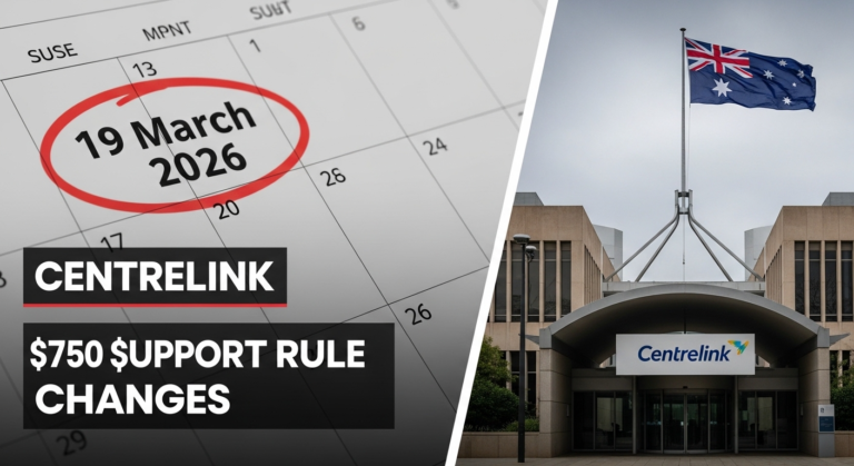 Centrelink $750 Support Rule Changes From 19 March 2026