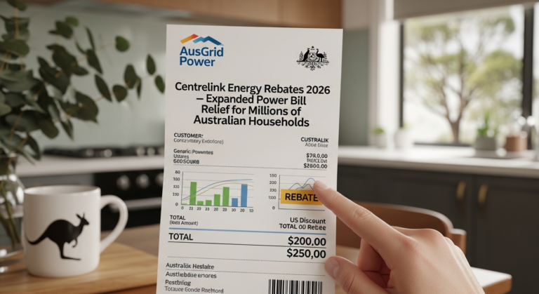 Centrelink Energy Rebates 2026