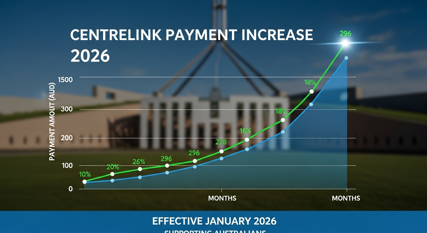 Centrelink Payment Increase 2026