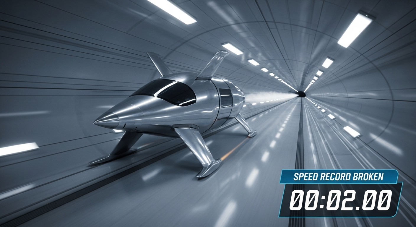 China Just Broke a Hyperloop Speed Record — And It Only Took Two Seconds