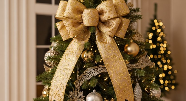 The tree topper is dead: decorators now place this object instead for a more elegant Christmas tree