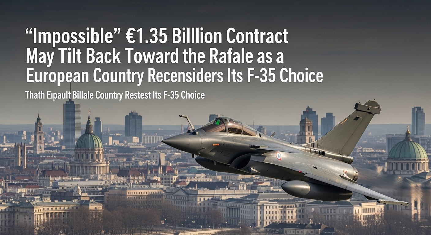 European Country Reconsiders Its F-35 Choice