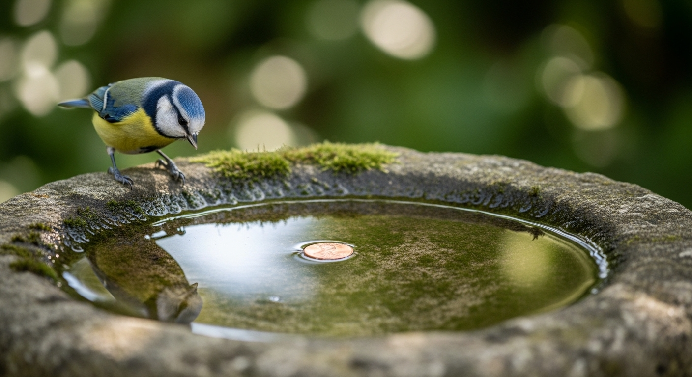 Every Garden Bird Bath Owner Is Being Asked to Drop In a Single Penny