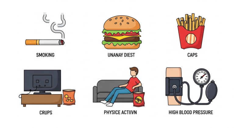 Four Risk Factors Explain 99% of Heart Attacks and Strokes