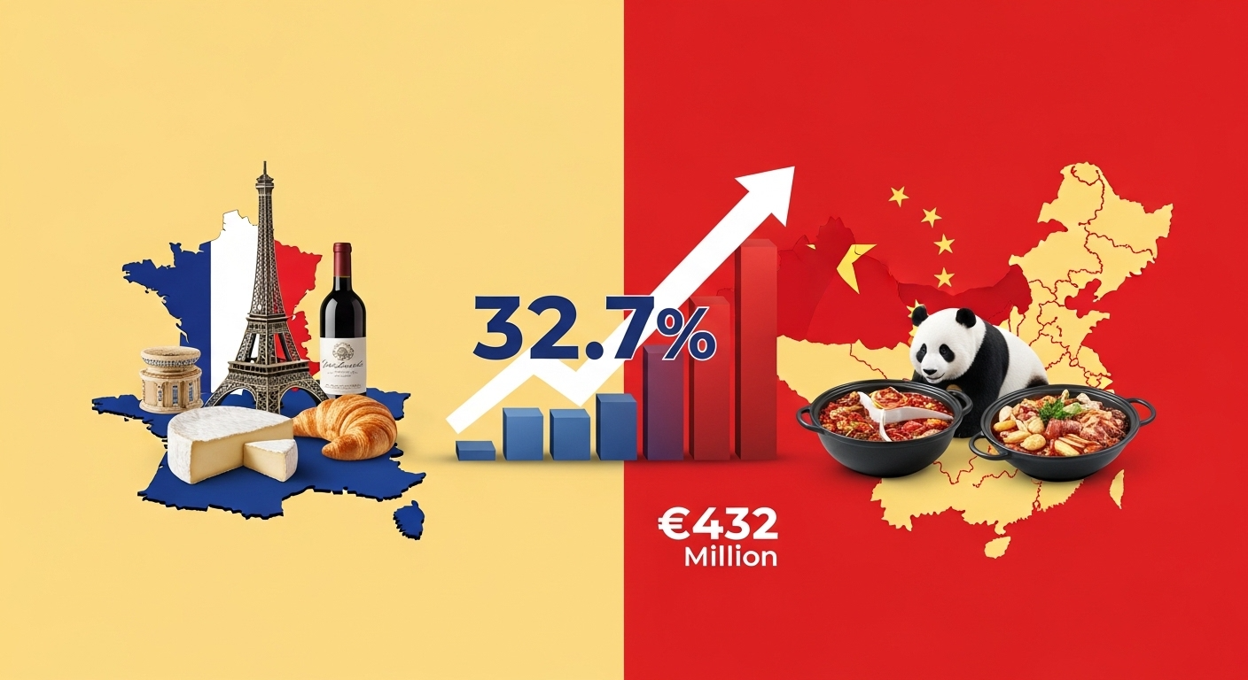 French Exports to China's