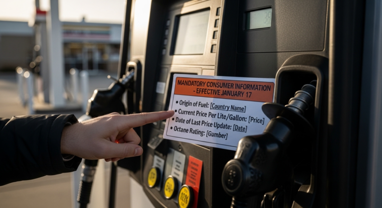 Gas Stations Will Have to Display