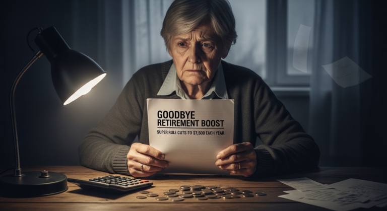 Goodbye Retirement Boost as Super Rule Cuts Up to $7,500 Each Year