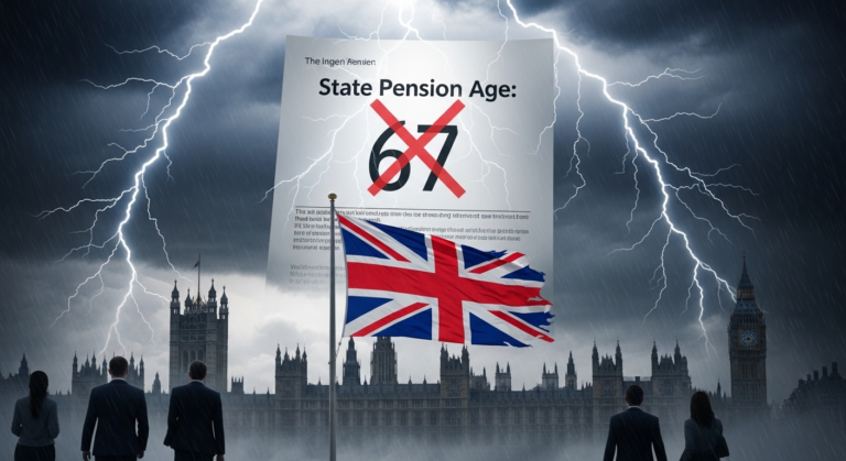 Goodbye to Retiring at 67: Political Storm as UK Government Confirms New State Pension Age