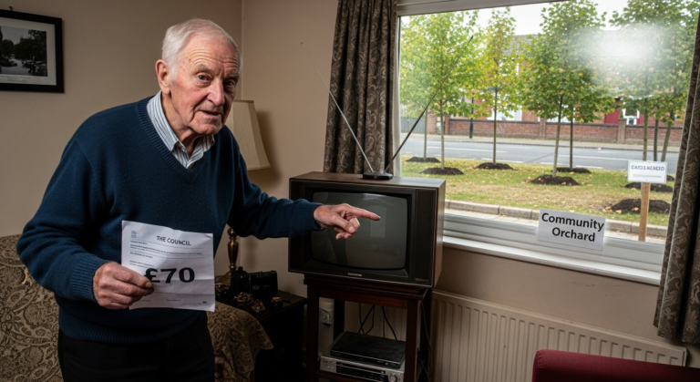 He Planted Trees for the Community