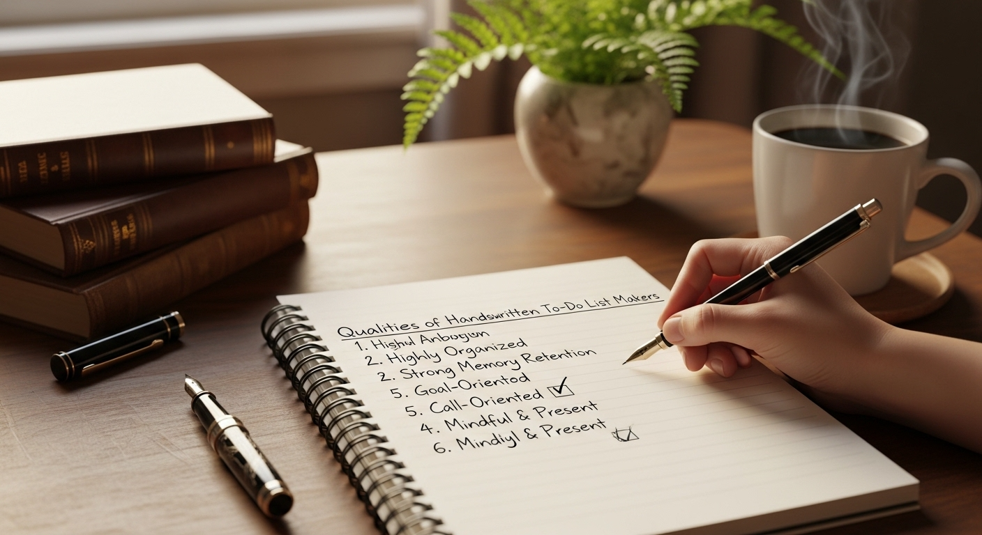 If You Still Make Handwritten To-Do Lists, Psychology Says You Have These 7 Distinct Qualities