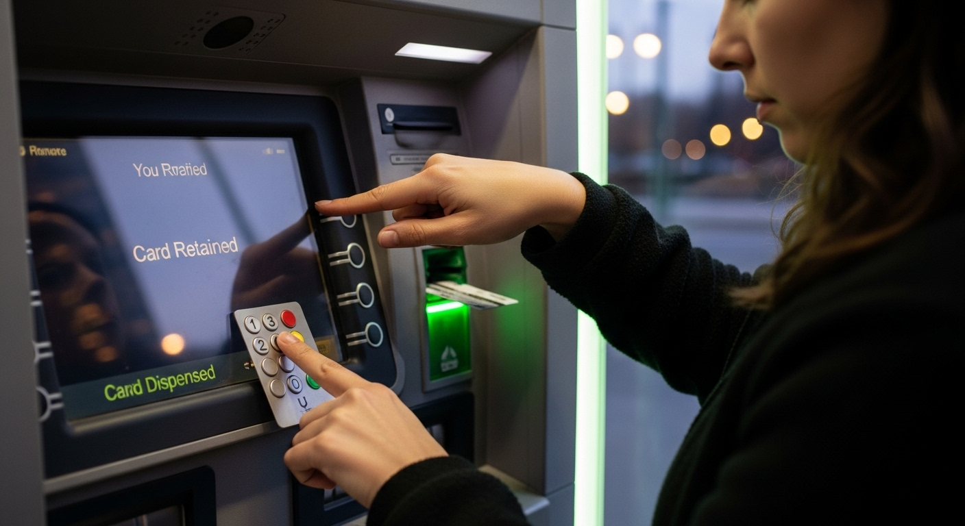 If the ATM Keeps Your Card, This Fast Technique Instantly Retrieves It Before Help Arrives