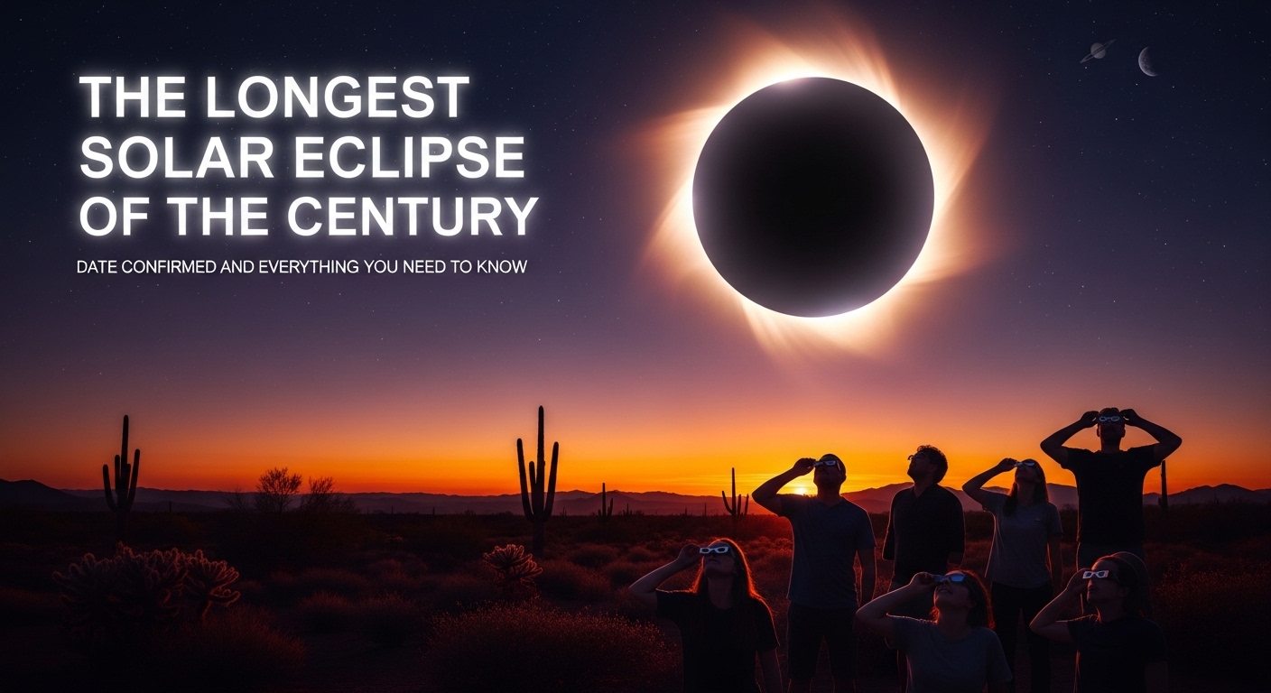 Longest Solar Eclipse of the Century