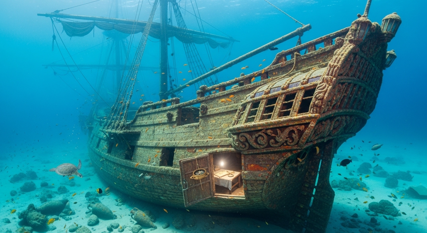 Lost Explorer's Ship