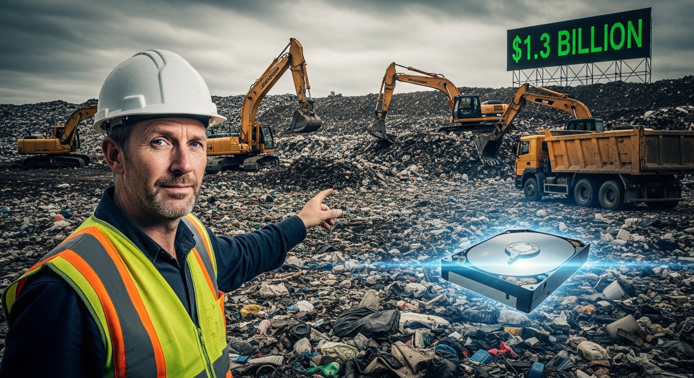 Man Who Threw Away 8,000 Bitcoins Worth $1.3 Billion Finally Gets His Shot at Recovery