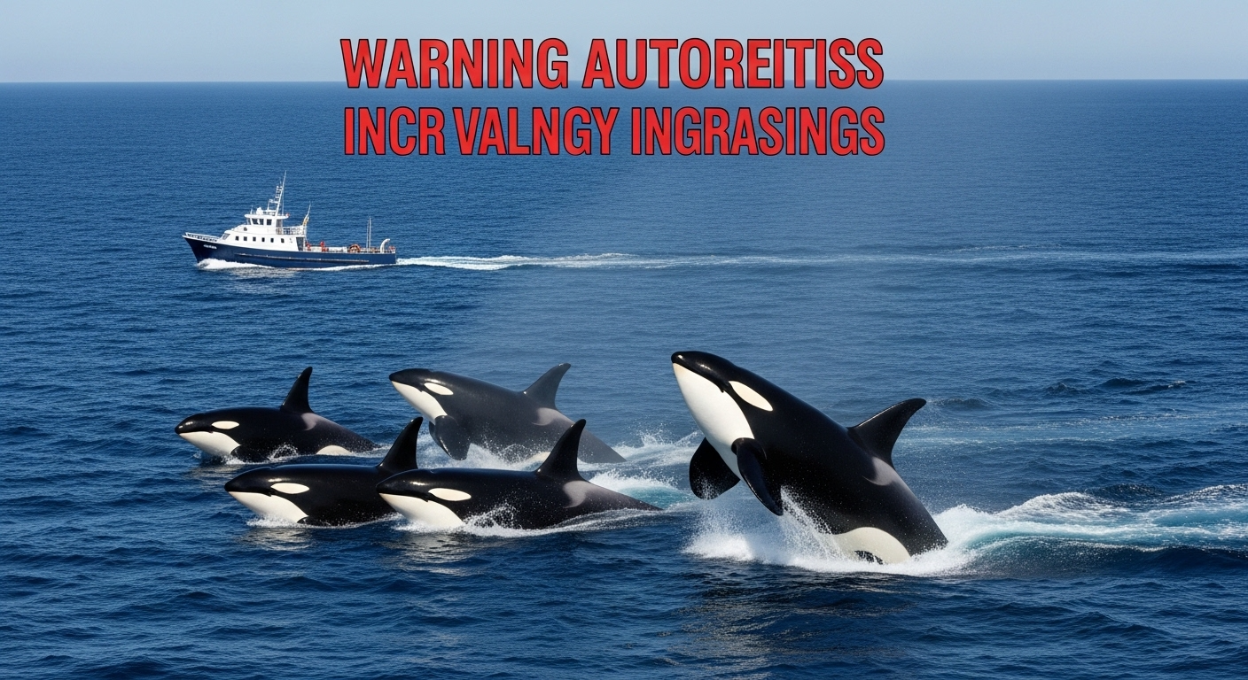 Marine Authorities Issue Warnings as Orca Groups Show Increasingly Aggressive Behaviour Toward Passing Vessels