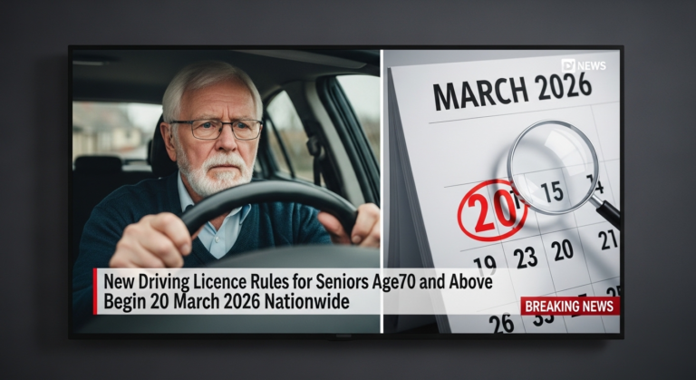 New Driving Licence Rules for Seniors Aged 70