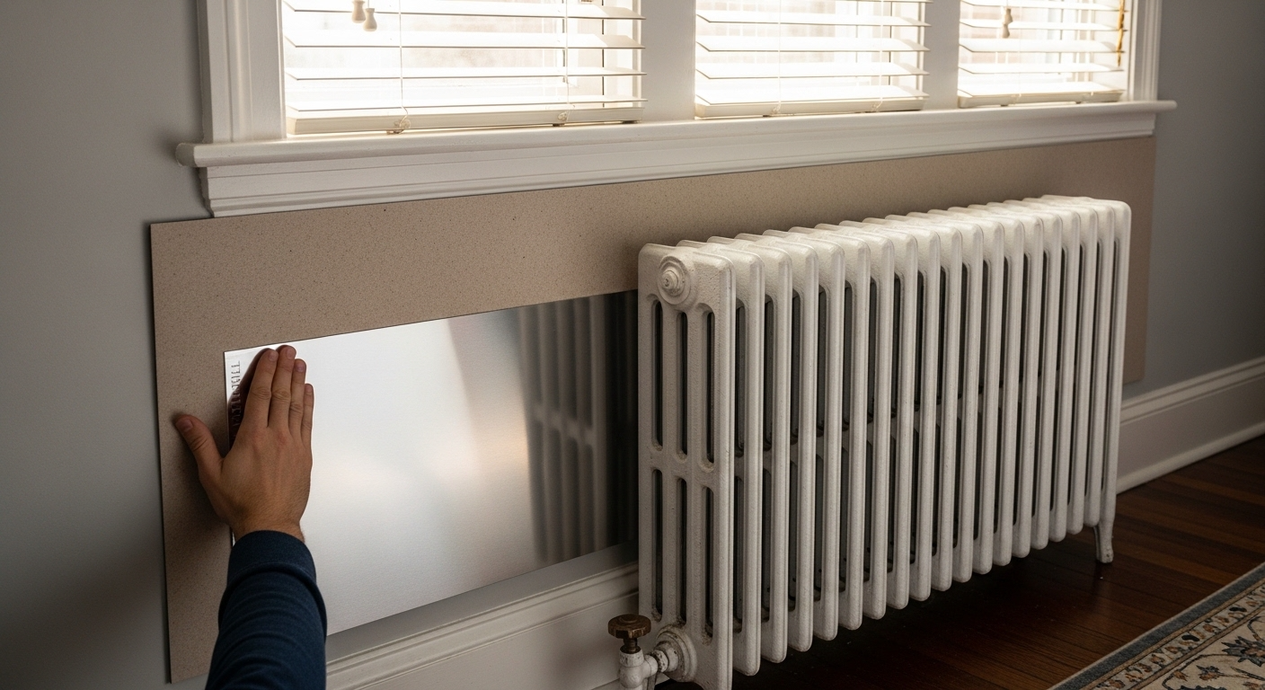 No More Foil Behind the Radiators