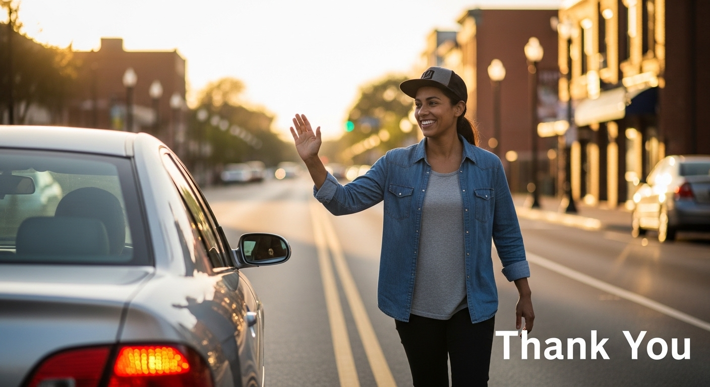Psychologists Say Waving Thank You at Cars While Crossing the Street Reveals Specific Personality Traits