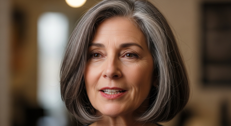 Salt and Pepper Hair