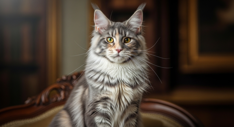The "Blue Cheese" Tortie Maine Coon: The Cat That Looks Like a Work of Art