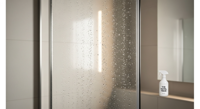 The Hotel Trick That Cleans Shower Screens and Leaves Them Like New