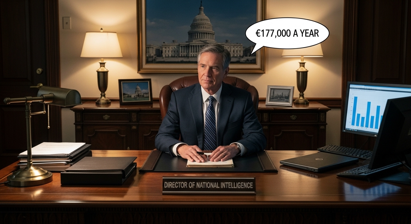 The US Director of National Intelligence Earns