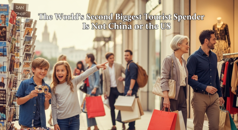 The World's Second Biggest Tourist Spender Is Not China or the US