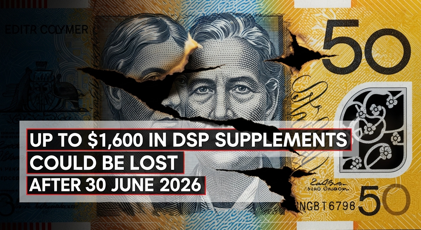 Up to $1,600 in DSP Supplements Could Be Lost After 30 June 2026