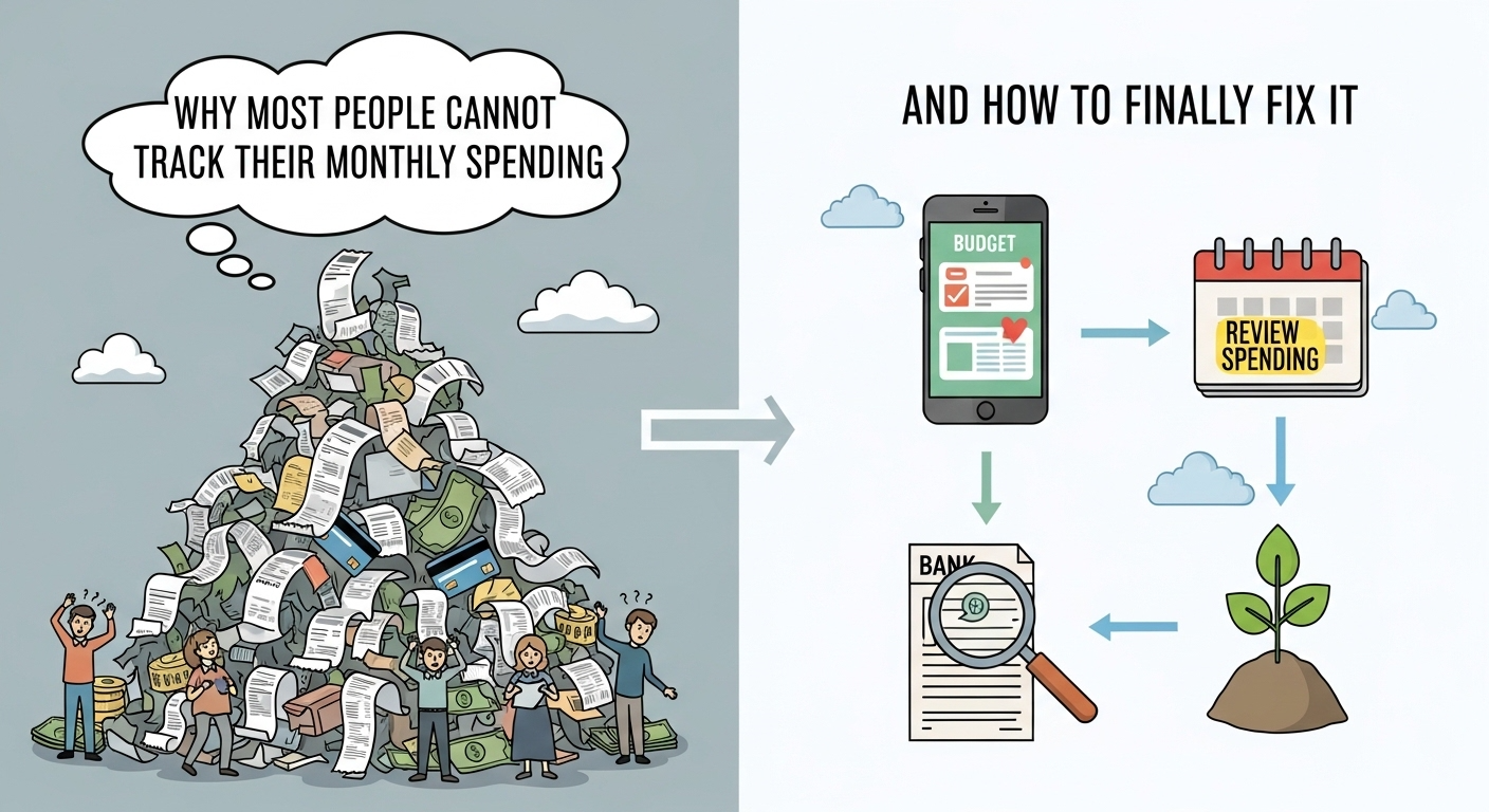 Why Most People Cannot Track Their Monthly Spending