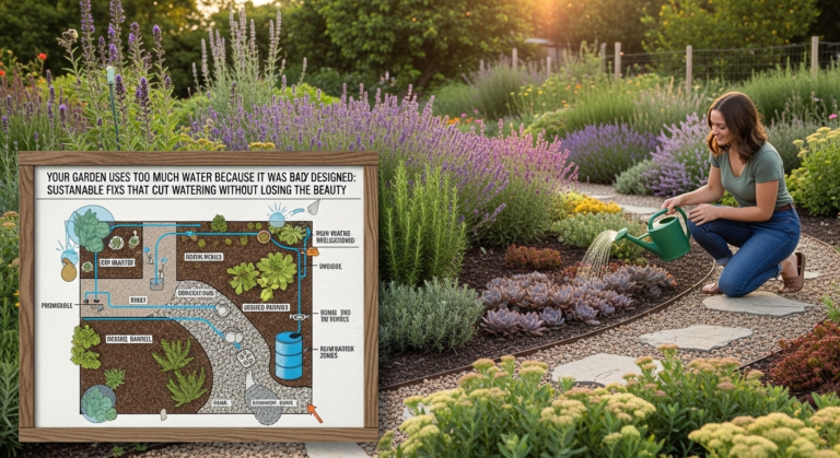 Your Garden Uses Too Much Water Because It Was Badly Designed