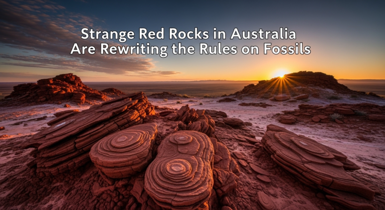 Strange Red Rocks in Australia Are Rewriting the Rules on Fossils
