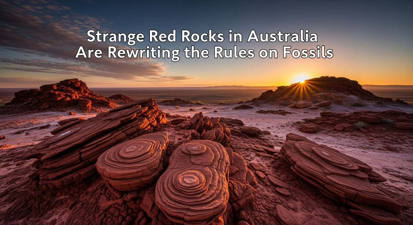 Strange Red Rocks in Australia Are Rewriting the Rules on Fossils